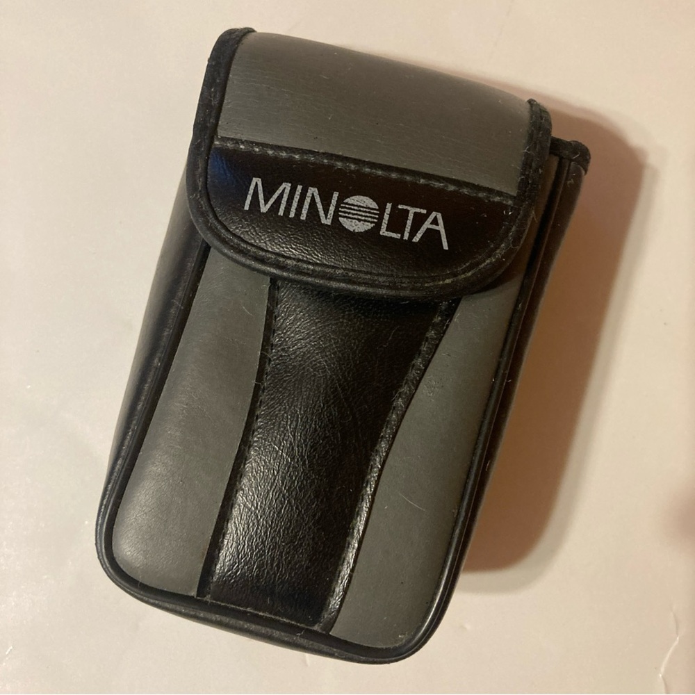 Minolta Camera Case Black & Gray